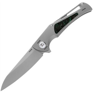 Framelock Ti/Green CF