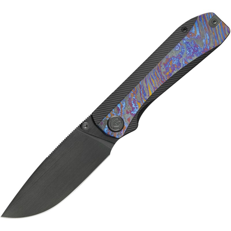 Zephyr Linerlock Flame Zirc