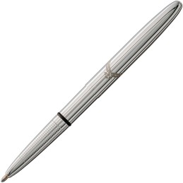 Chrome Bullet Space Pen With L