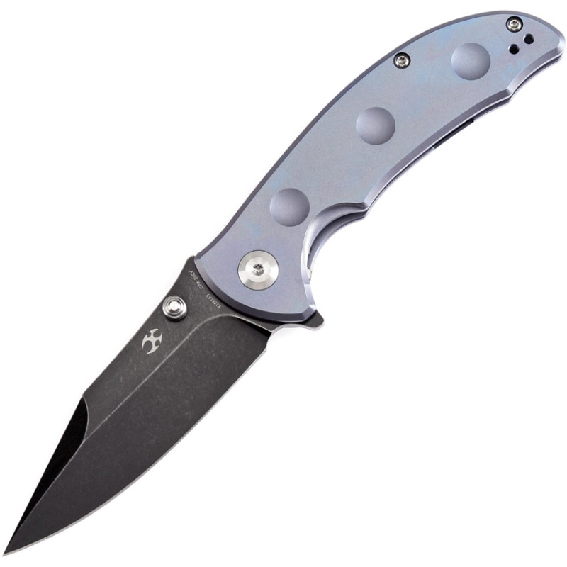 Rei Framelock Blue Ti