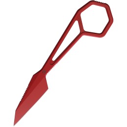 Hex Neck Knife Red