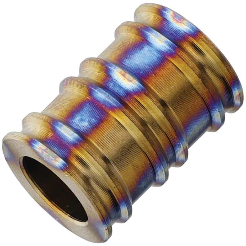 Tall Anodized Titanium Bead