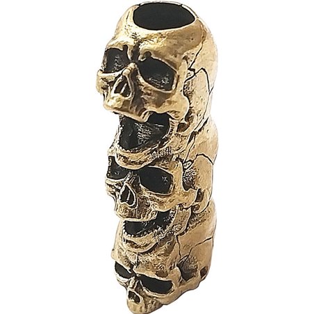 Three Tier Skull Bead