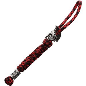 Red Spartan Paracord Lanyard