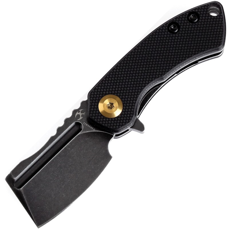 Mini Korvid Linerlock Blk G10