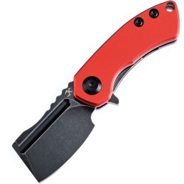 Mini Korvid Linerlock Red G10