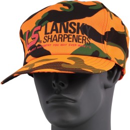 Baseball Cap Orange Camo