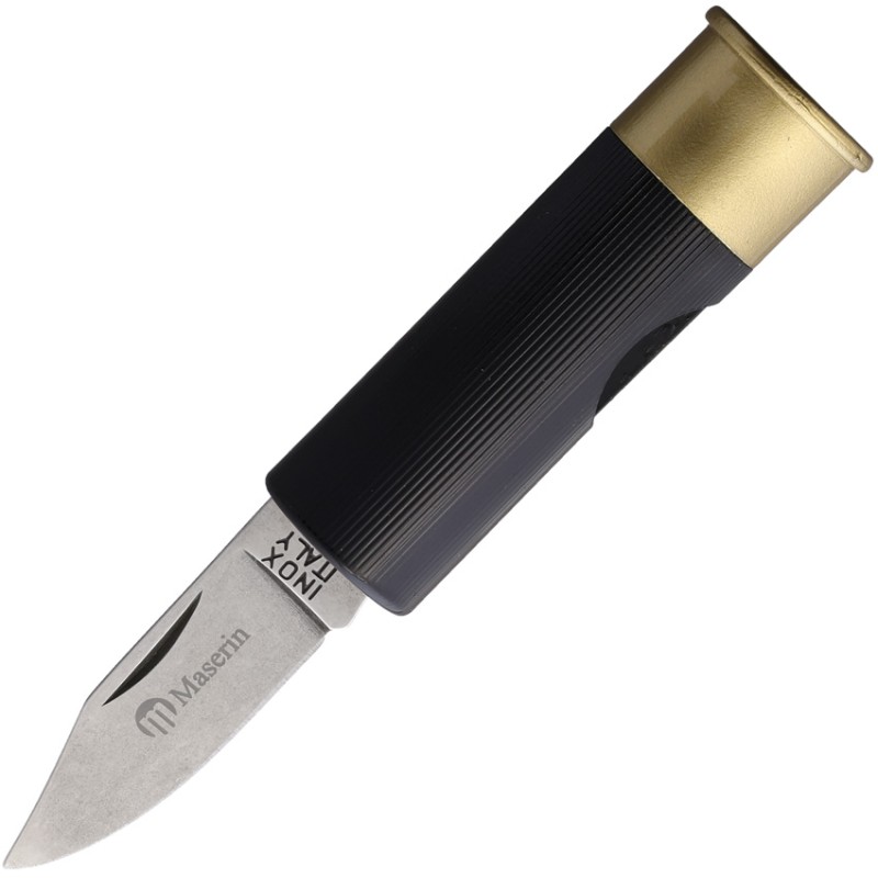 Shotgun Shell Knife Black