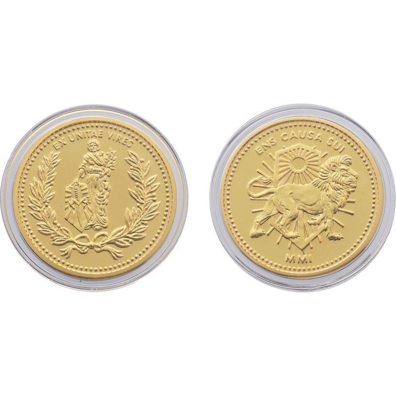 Continental Coin 24k Gold Emb