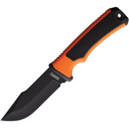 Fixed Blade Orange Black