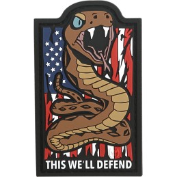 This We'll Defend Patch Color