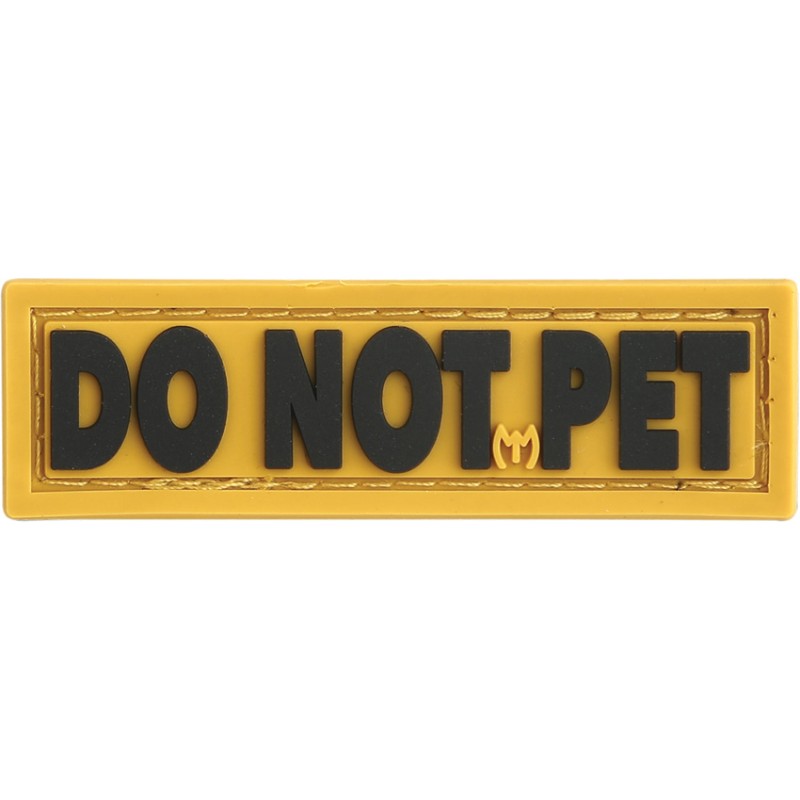 Do Not Pet Patch Full Color