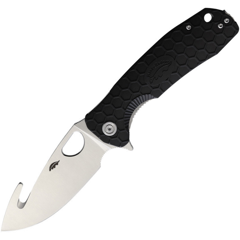 Large Hook Linerlock Black