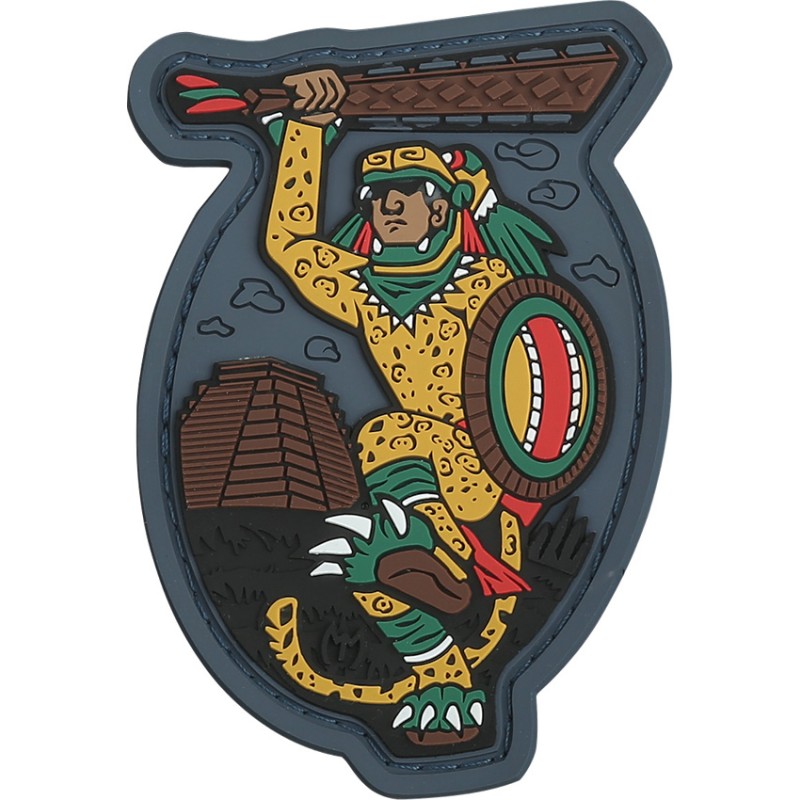 Jaguar Warrior Patch Color