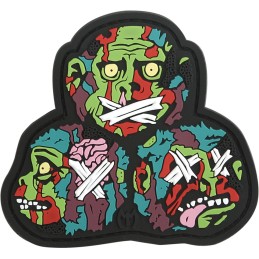 3 Wise Monkeys Patch Color