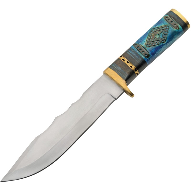 Oceans Blue Fixed Blade