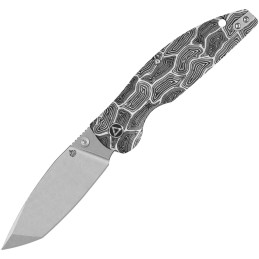 Turtle Punk Linerlock Blk/Wht