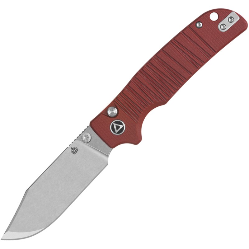 Kali Button Lock Red G10