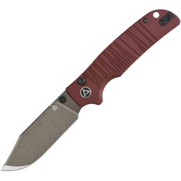 Kali Button Lock Red G10