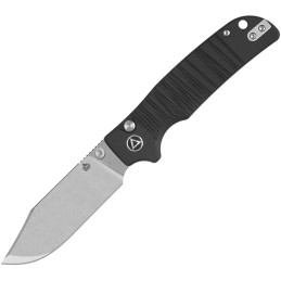 Kali Button Lock Black G10