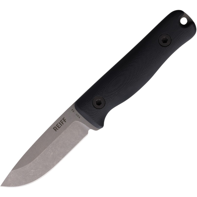 F3 EDC Fixed Blade Blk Kydex