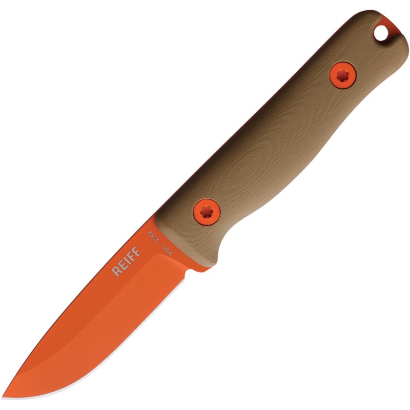 F3 XC Fixed Blade Tan Kyd