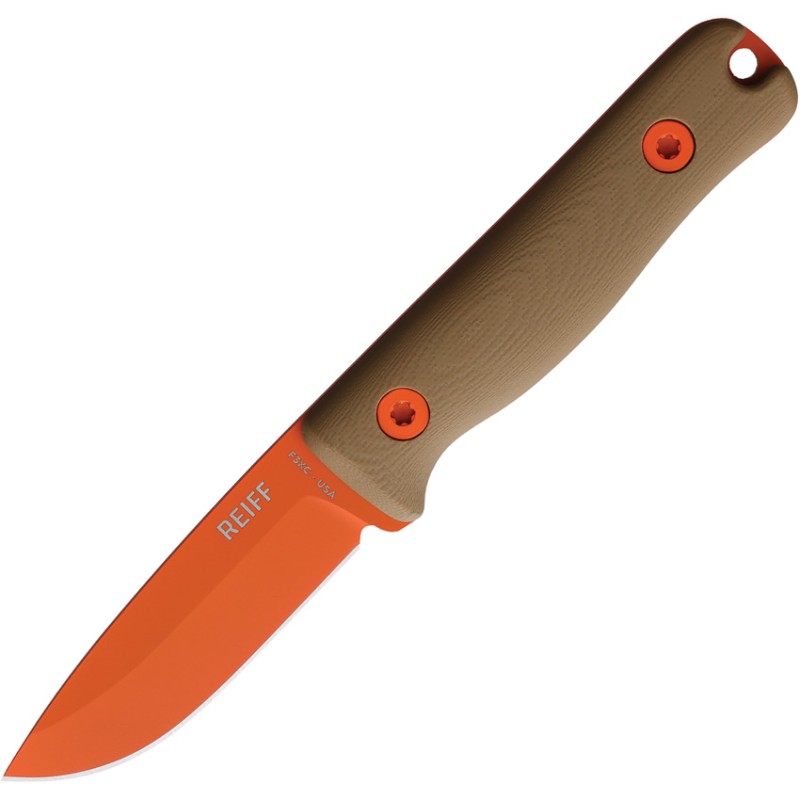 F3 XC Fixed Blade Tan Lthr