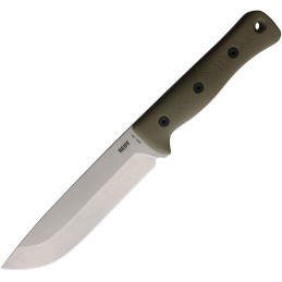 F6 Leuku Survival Knife OD G10