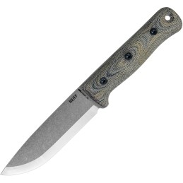 S5 Fixed Blade Grn Micarta