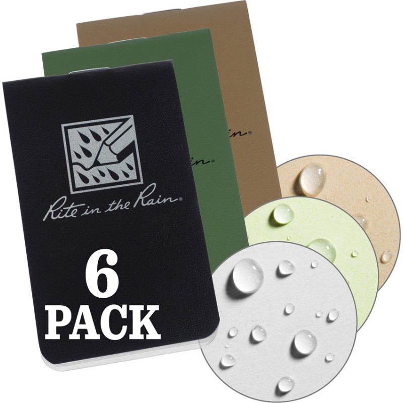 OTG Notebook Tactical- 6pk