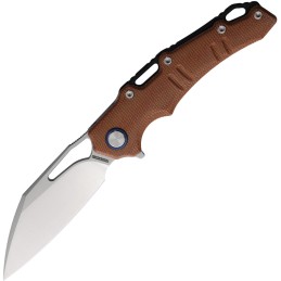 Linerlock Brown Micarta