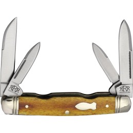 4 blade Congress Tobacco Bone