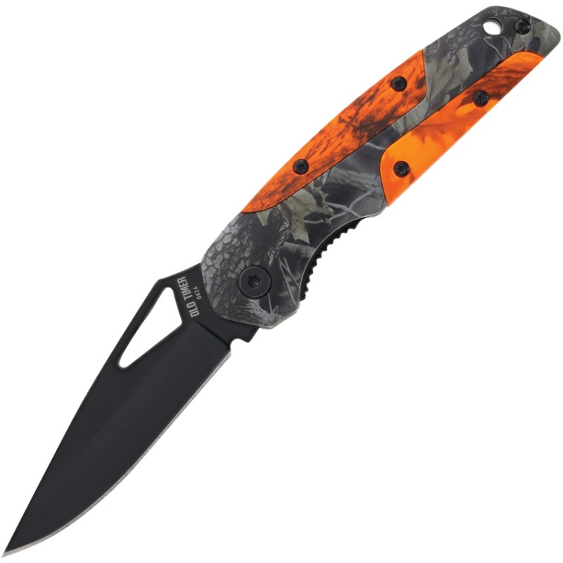 Old Timer Linerlock Orange