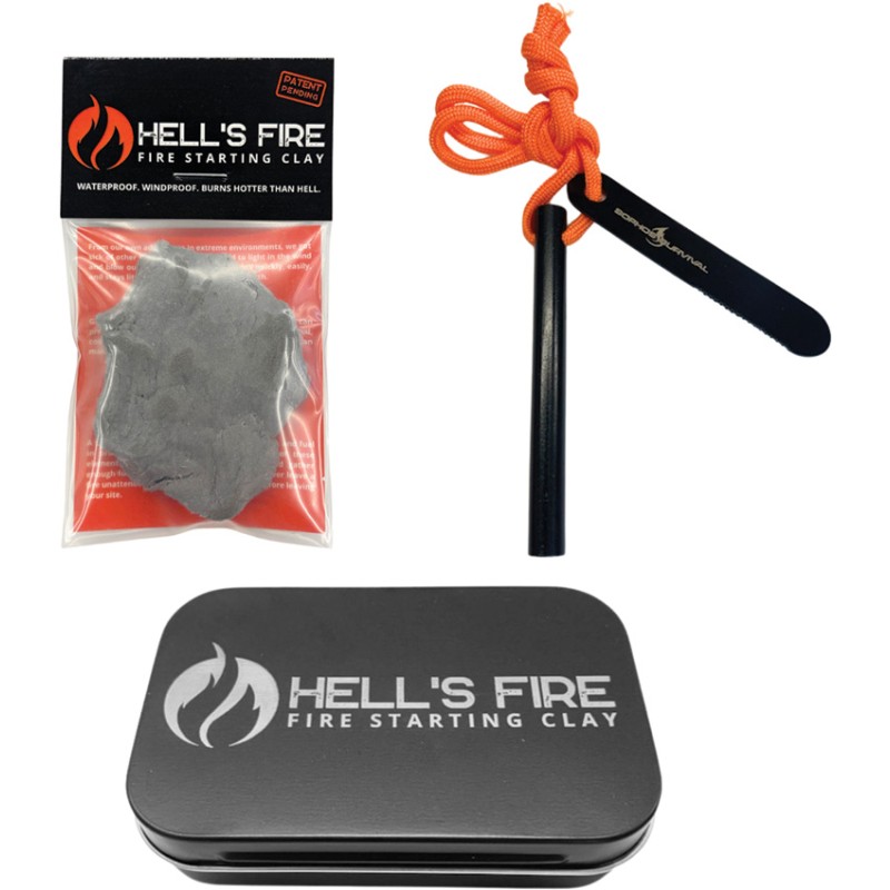 Hell's Fire Fire Starting Kit