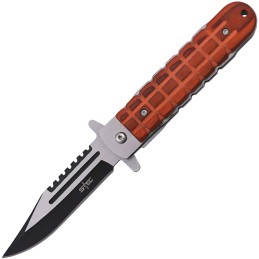 Linerlock A/O Brown Wood