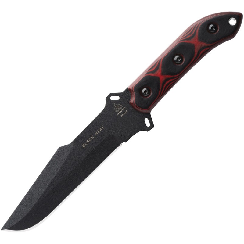 Black Heat Fixed Blade