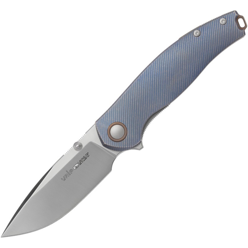 Vale Linerlock Blue Ti