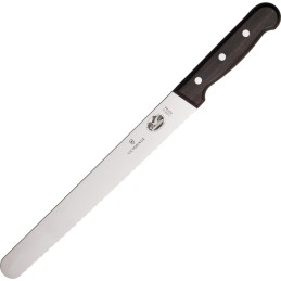 Bread Knife Serrated Wood