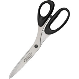 Bent Household Scissors Black