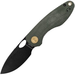 Acorn Linerlock Green Micarta