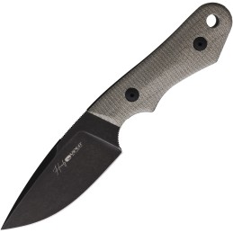 Handy Fixed Blade Green Canvas