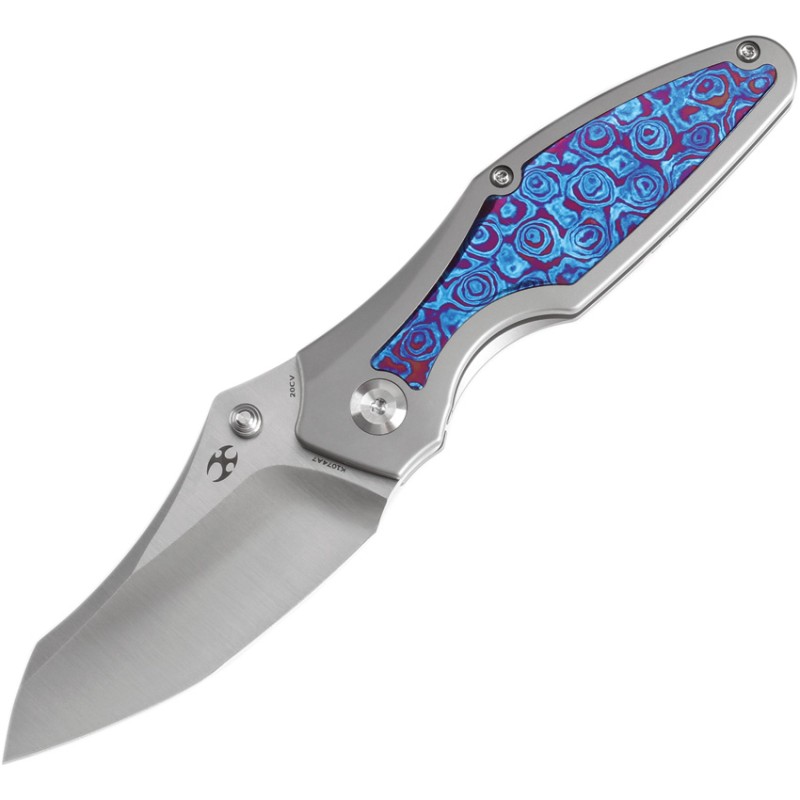 Baba Yaga Framelock Timascus