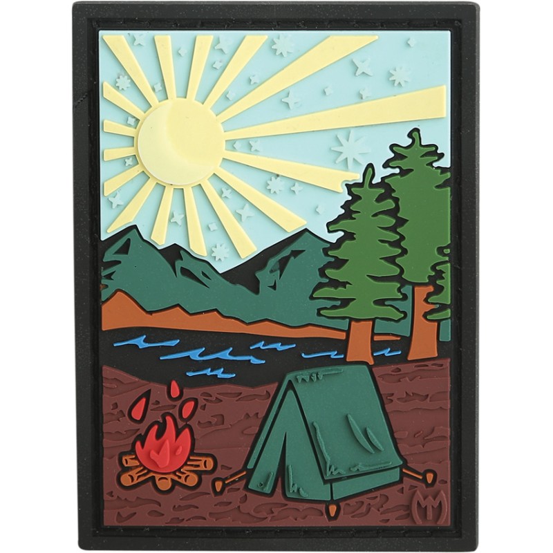 Outdoor Camp Patch Color