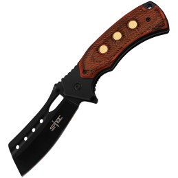 Cleaver Linerlock A/O Wood