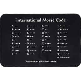 Morse Code Patch