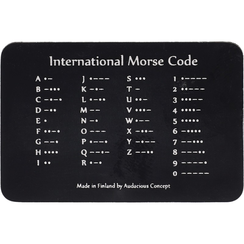 Morse Code Patch