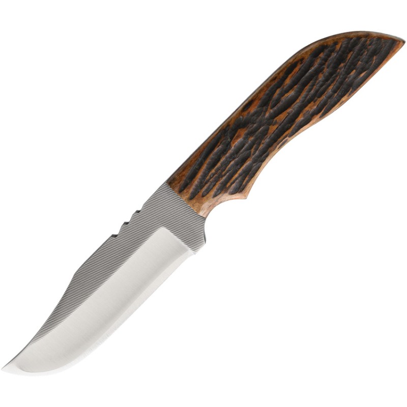 Fixed Blade Amber Bone