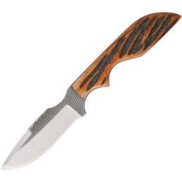 Fixed Blade Amber Bone