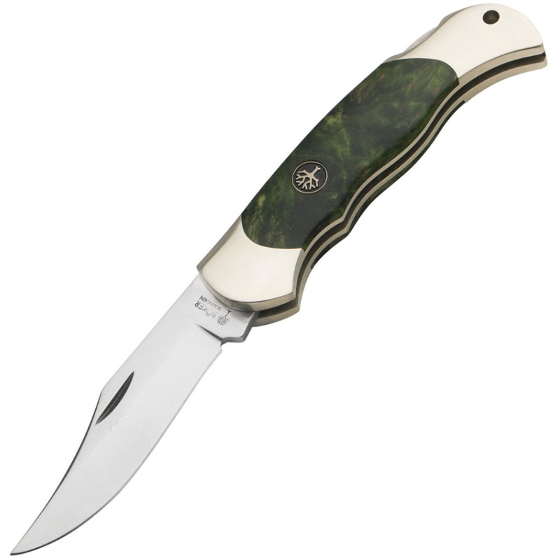 Boy Scout Lockback Green