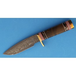 Black Jack Damascus Model 125